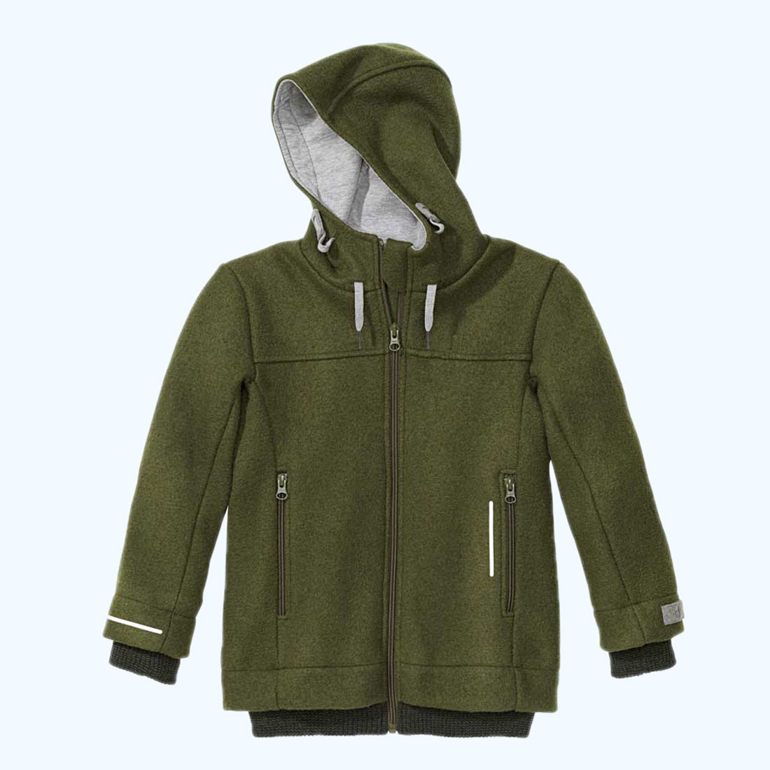 DISANA Kids Boiled Wool Outdoor Jacket