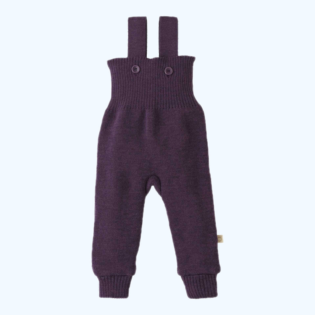 DISANA Knitted Wool Bib Pants for Baby/Toddler