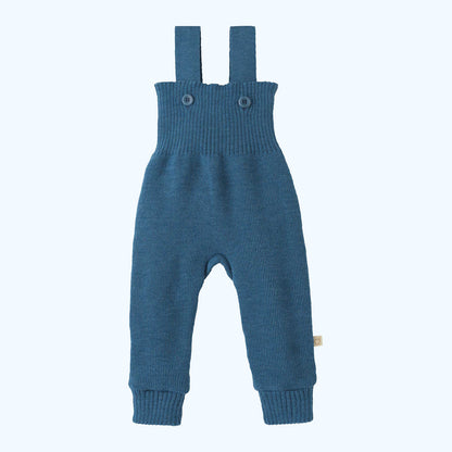 DISANA Knitted Wool Bib Pants for Baby/Toddler