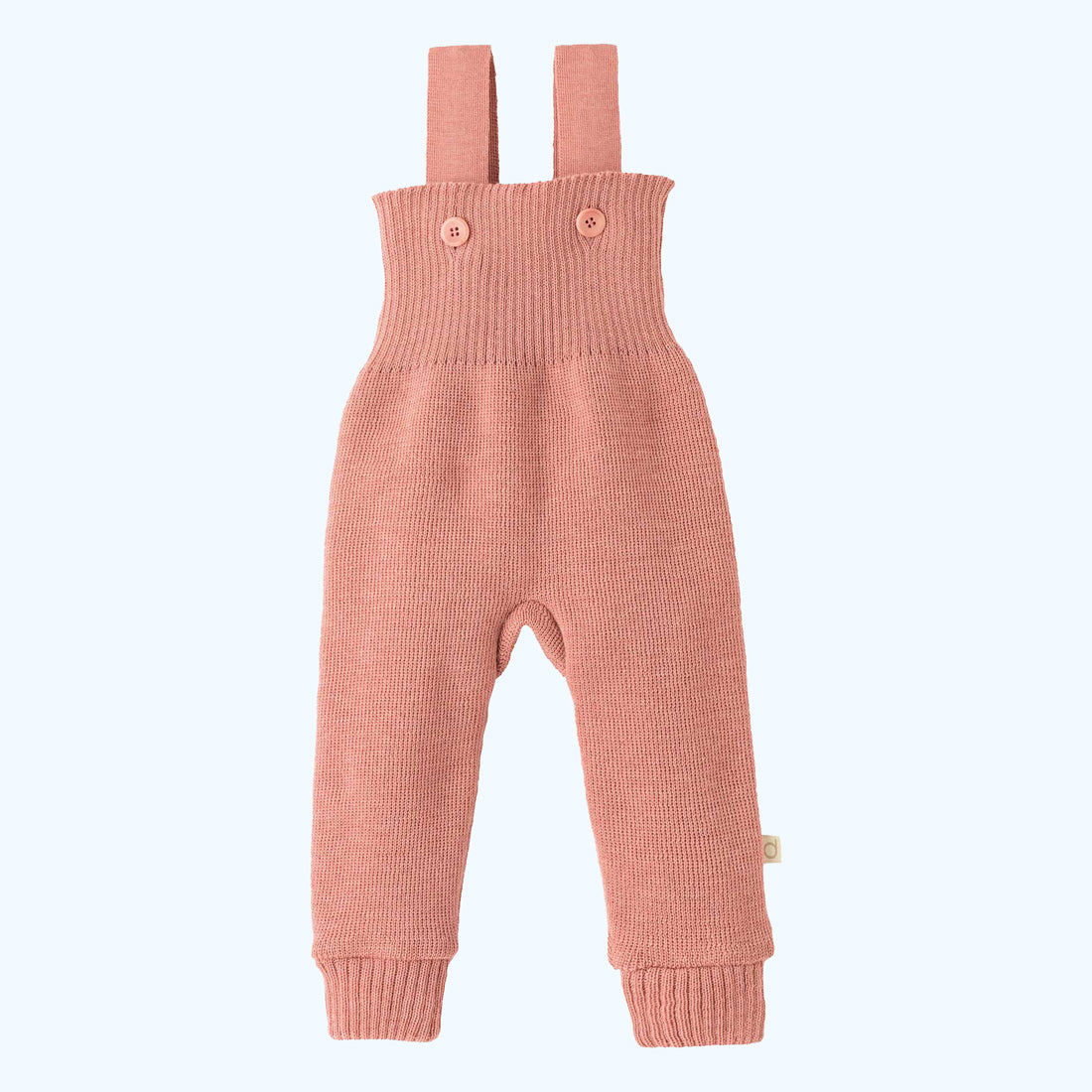 DISANA Knitted Wool Bib Pants for Baby/Toddler