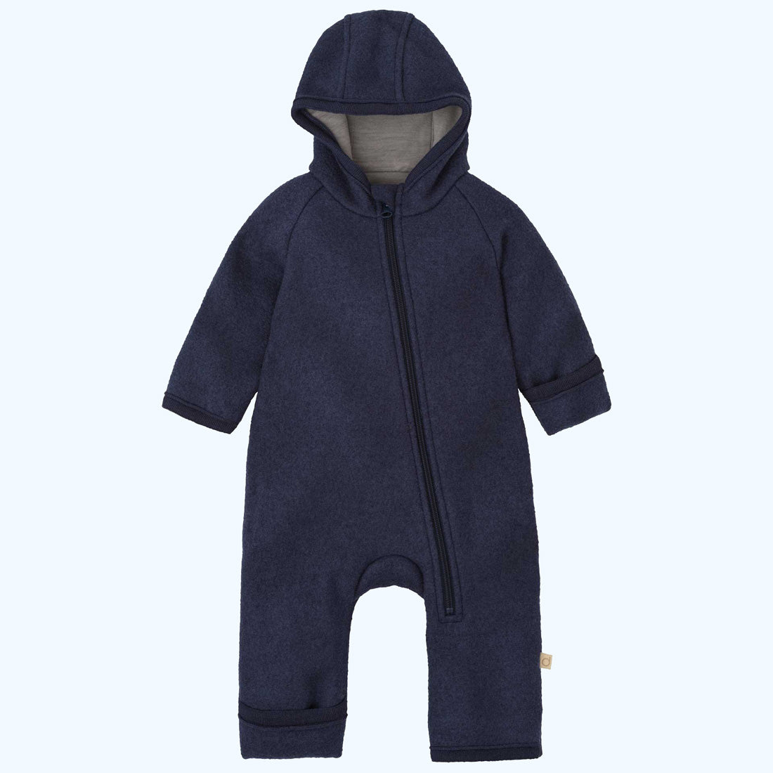 DISANA Boiled Wool Zip-Up Overall
