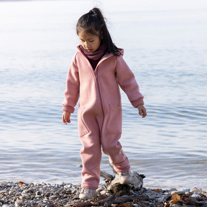 DISANA Boiled Wool Zip-Up Overall