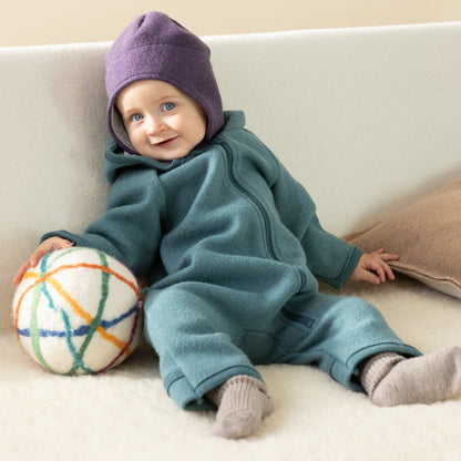 DISANA Boiled Wool Zip-Up Overall
