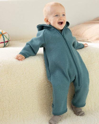 DISANA Boiled Wool Zip-Up Overall