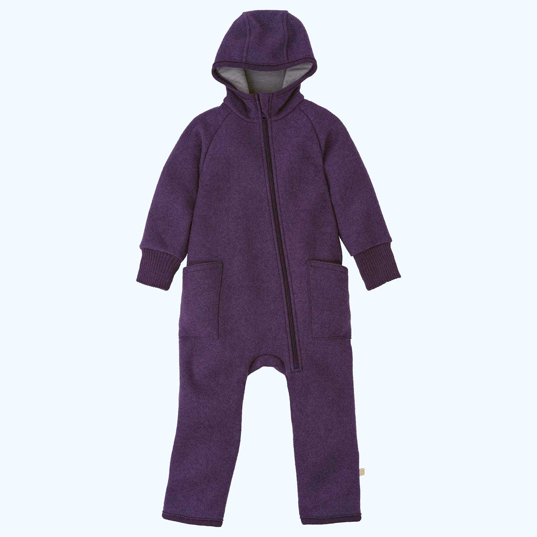 DISANA Boiled Wool Zip-Up Overall