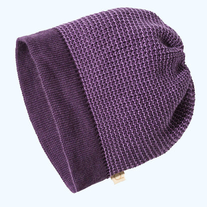 DISANA Organic Merino Wool Beanie/Pull-On Hat for All Ages