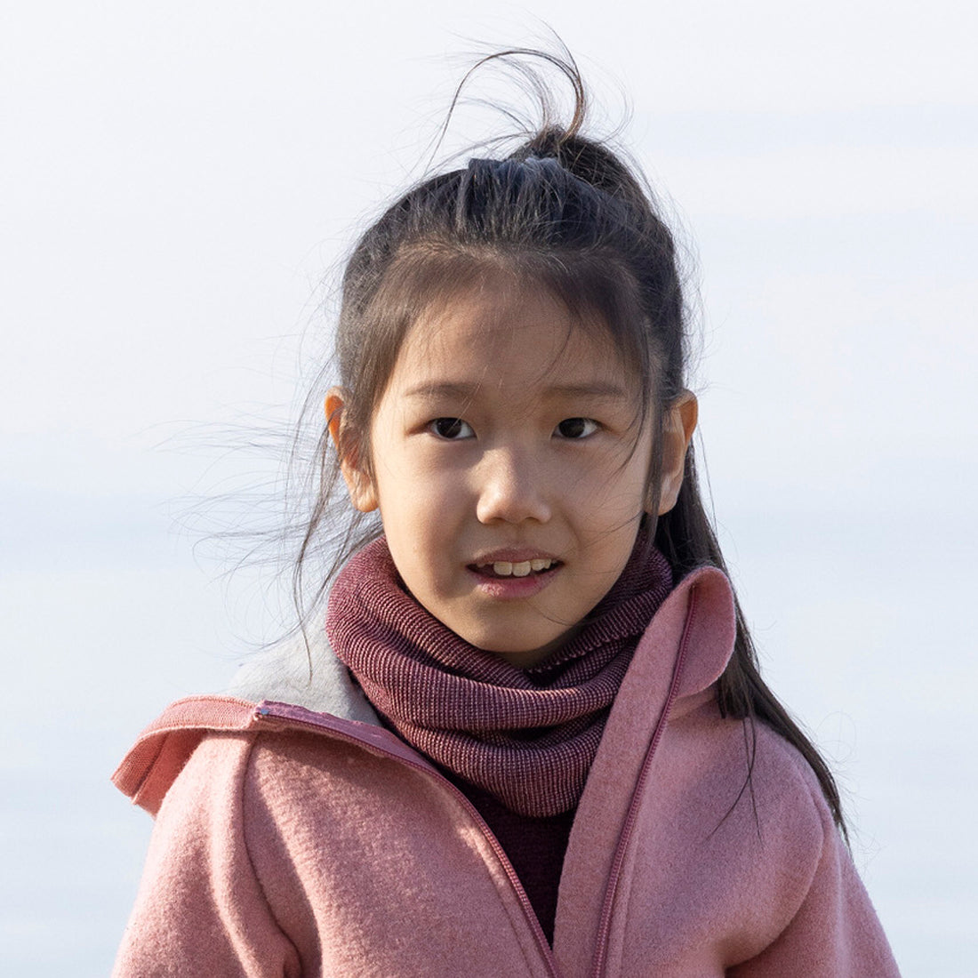 DISANA Kids Tube Scarf in Organic Merino Wool