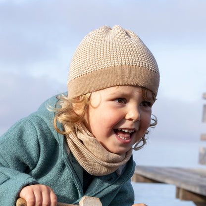 DISANA Kids Tube Scarf in Organic Merino Wool