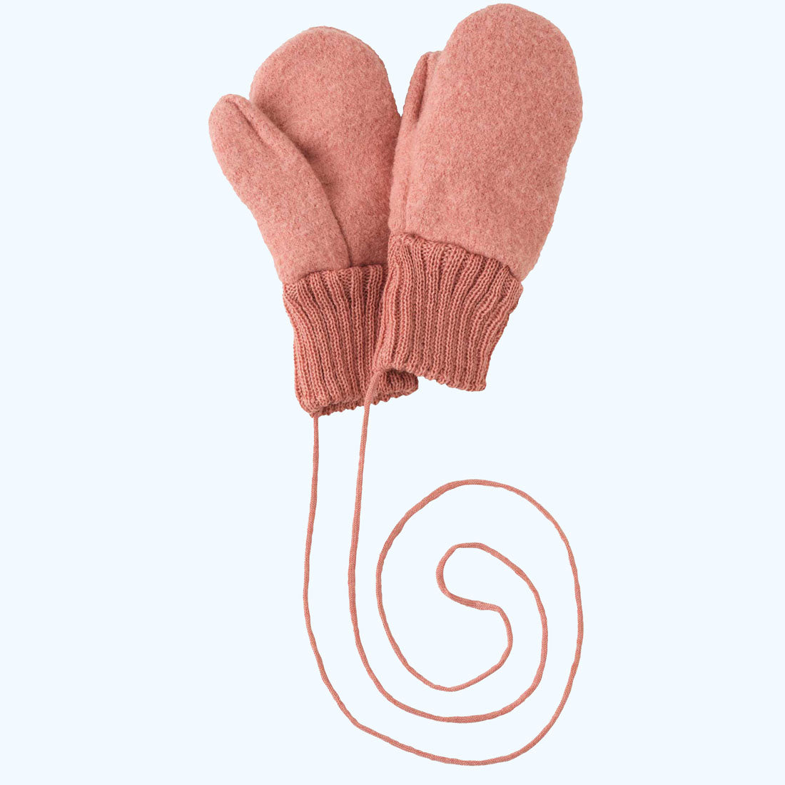 DISANA Boiled Wool Mittens in Organic Merino Wool for Baby/Toddler/ Kids