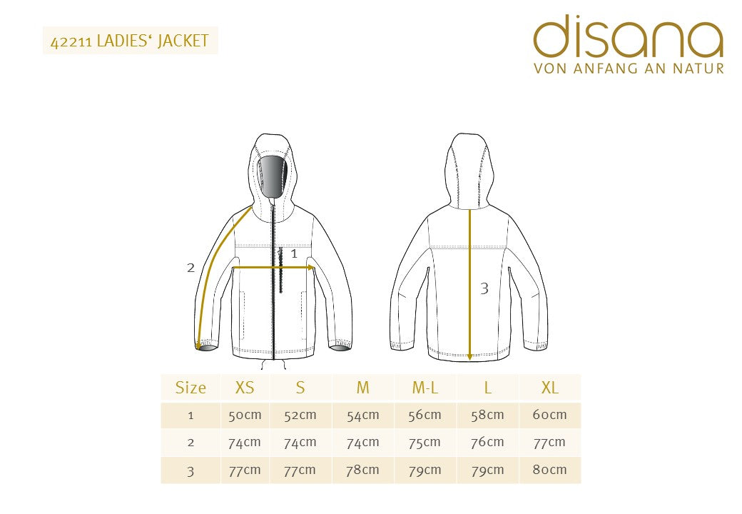 DISANA Women's Boiled Wool Jacket