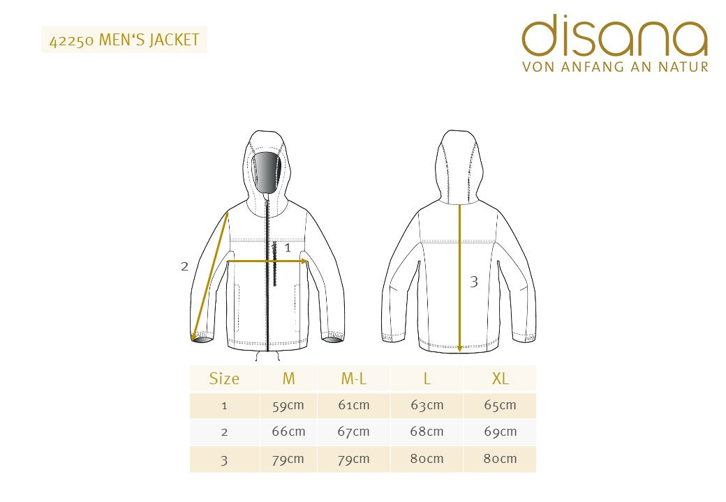 DISANA Men's Boiled Wool Jacket