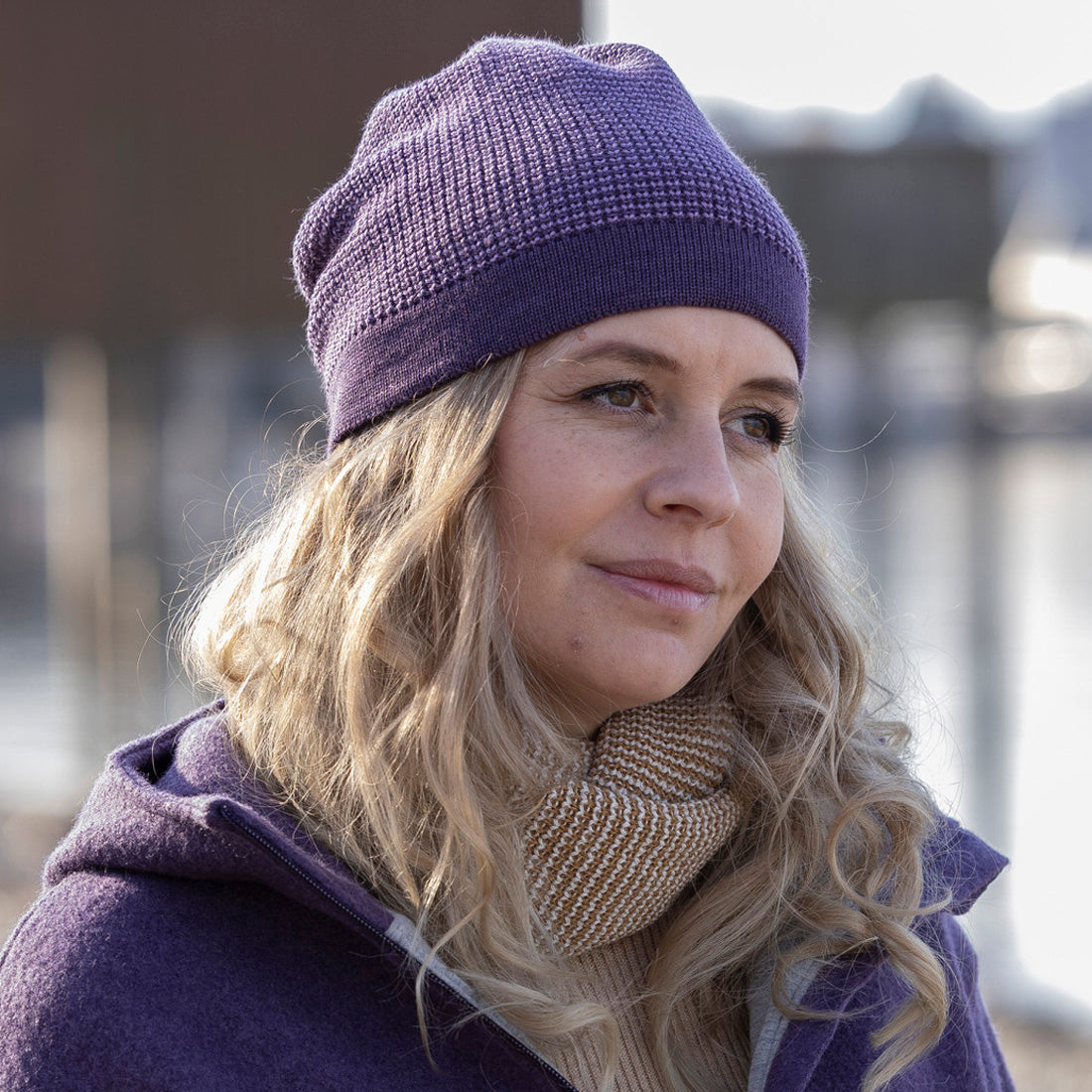 DISANA Loop Scarf in Organic Merino Wool