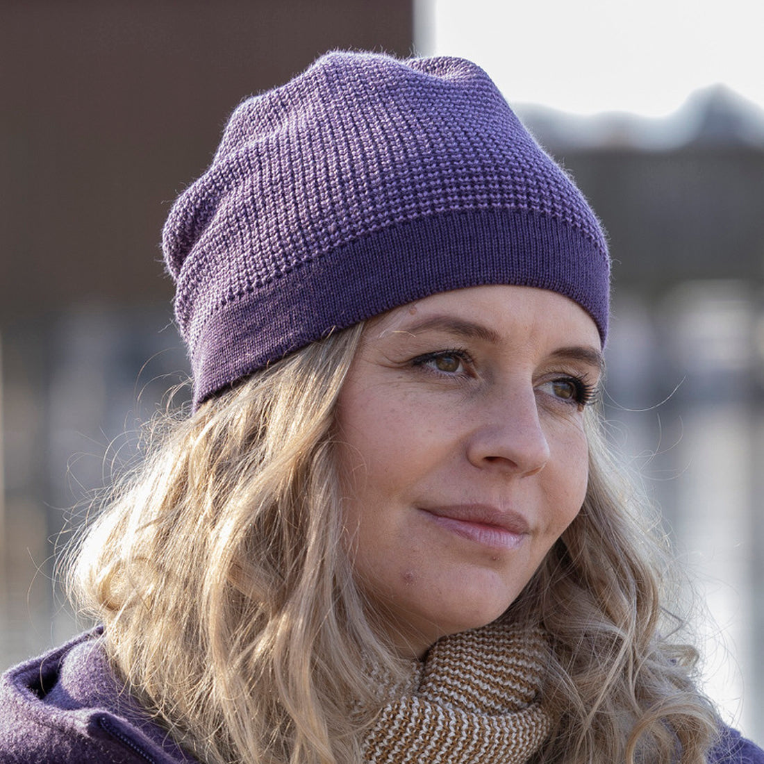 DISANA Organic Merino Wool Beanie/Pull-On Hat for All Ages