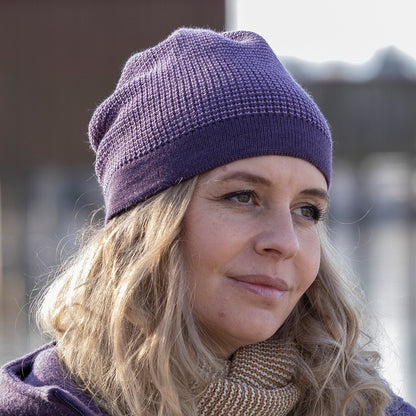 DISANA Organic Merino Wool Beanie/Pull-On Hat for All Ages