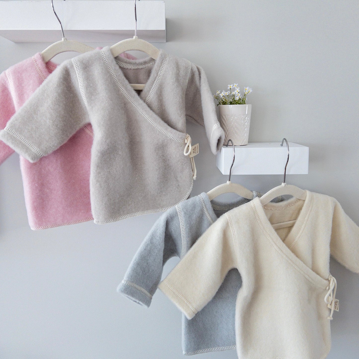 OUTLET LANACare Baby Sweater in Organic Merino Wool