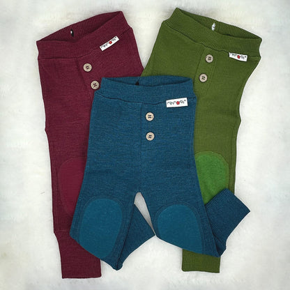 ManyMonths® Natural Woollies Baby Joggers with Reinforced Knees
