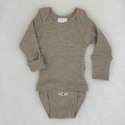 ManyMonths® Natural Woollies Body/Shirt Long Sleeve
