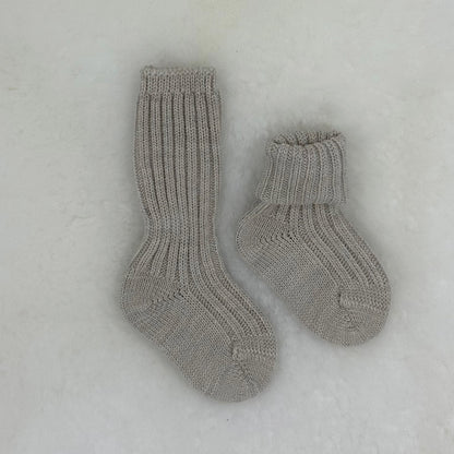 GRÖDO Baby Organic Wool Socks, Heavier-Weight