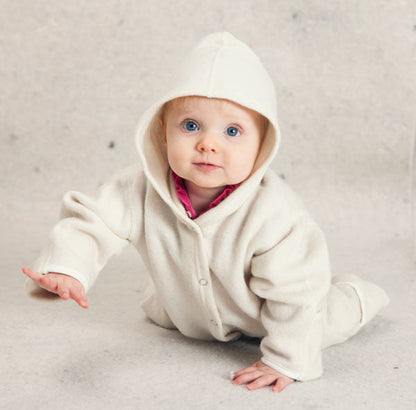 OUTLET LANACare Organic Merino Wool Overall with Hood