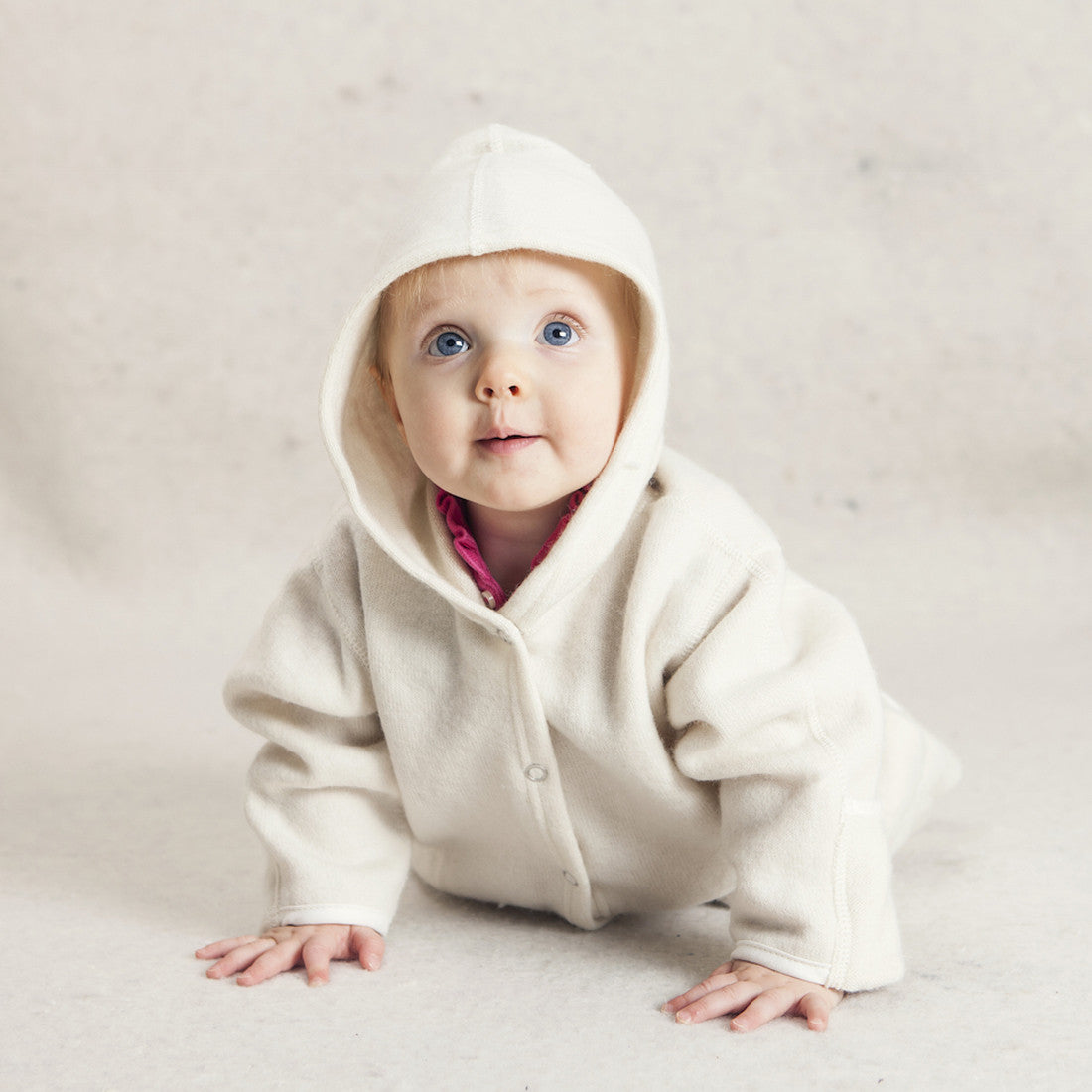 OUTLET LANACare Organic Merino Wool Overall with Hood