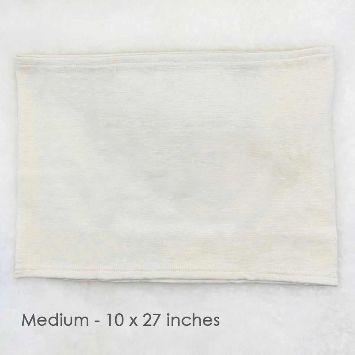 HOCOSA Back-Warmer in 65% Organic Merino Wool - 25% Silk - 10% Lycra