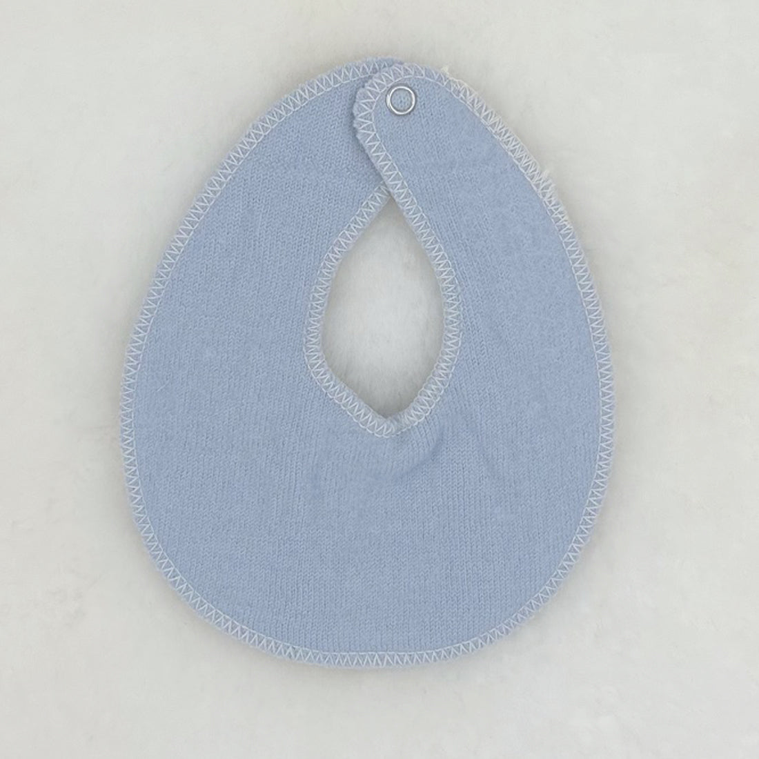 LANACare Teething (Drooling) Bib in Soft Organic Merino Wool, 0-6 mo