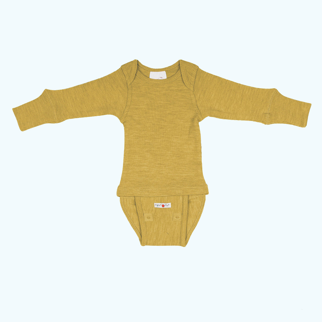 ManyMonths Baby/Toddler BodyShirt Wool – in Woolen Delight Merino Danish