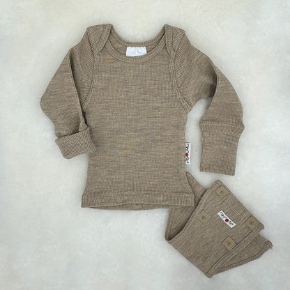 ManyMonths® Natural Woollies Body/Shirt Long Sleeve