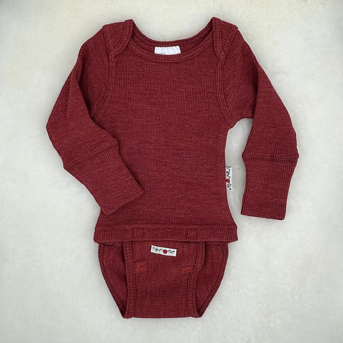 ManyMonths® Natural Woollies Body/Shirt Long Sleeve