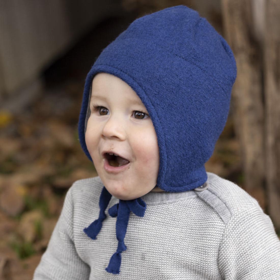 DISANA Boiled Wool Hat in Organic Merino Wool for Toddler Young Kids Danish Woolen Delight