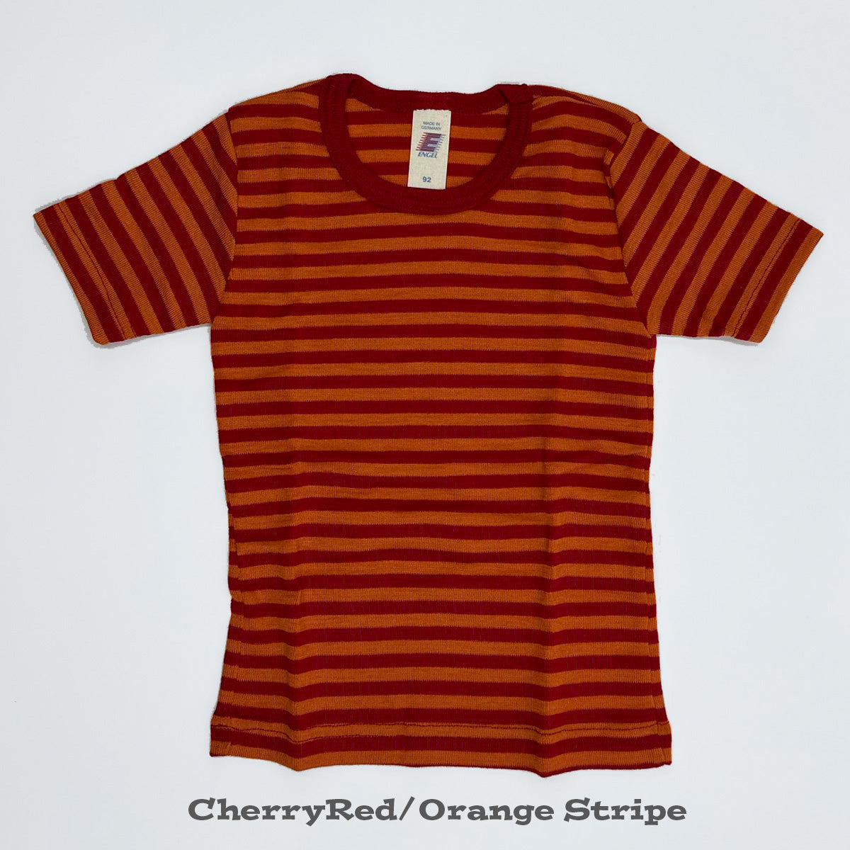 Engel Women's Organic Merino Wool & Silk T-Shirt | Short Sleeve, Made In Germany, GOTS Certified