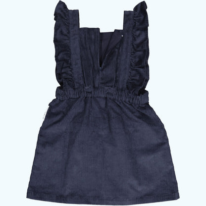Geggamoja® Corduroy Jumper Dress - NAVY BLUE