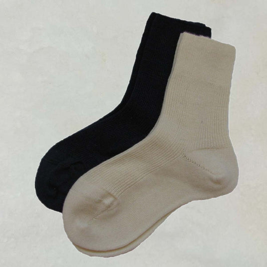 GRÖDO Toddler/Kids Organic Wool Socks, Thin