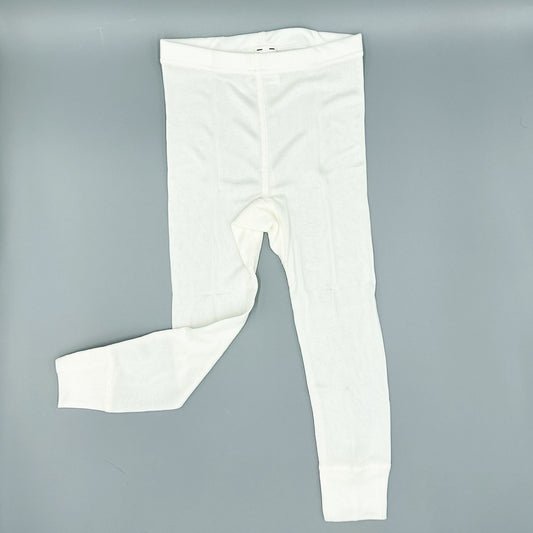 HOCOSA Kid's Silk Long-Underwear Pants - NATURAL WHITE