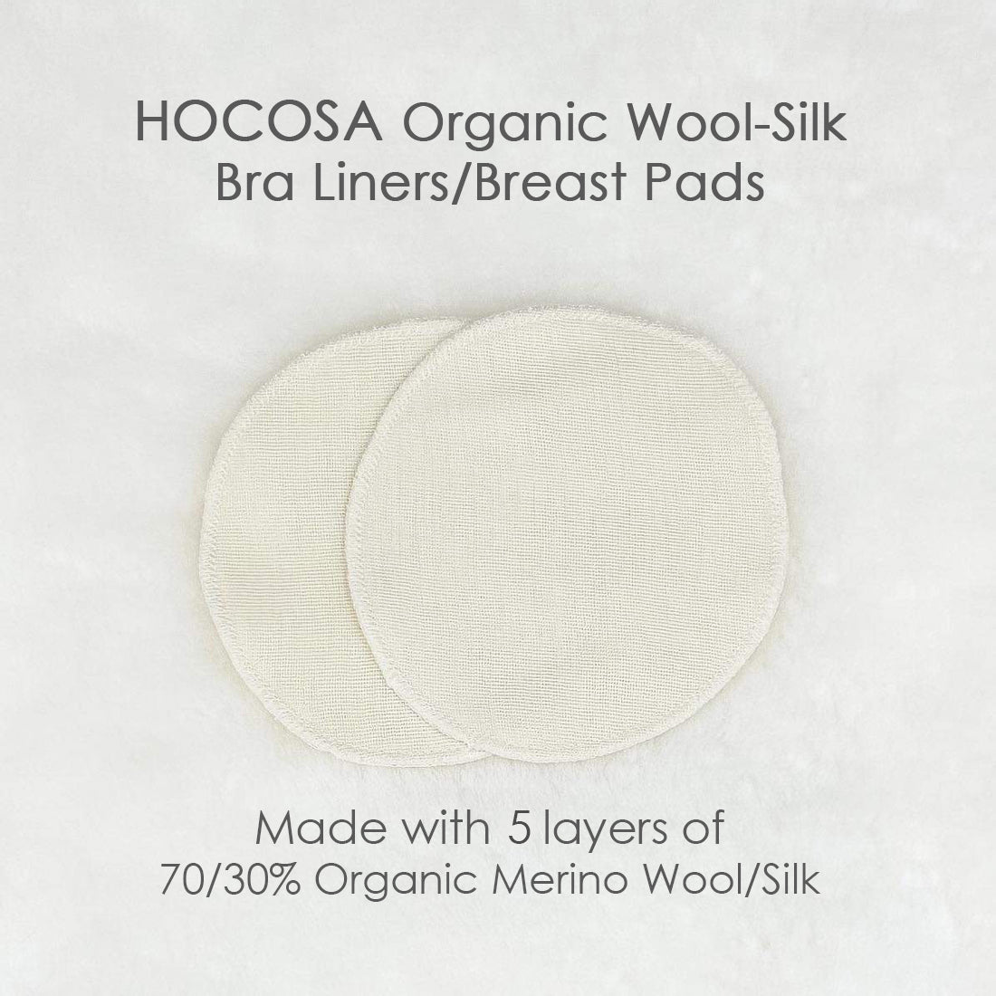 HOCOSA Wool-Silk Bra Liners