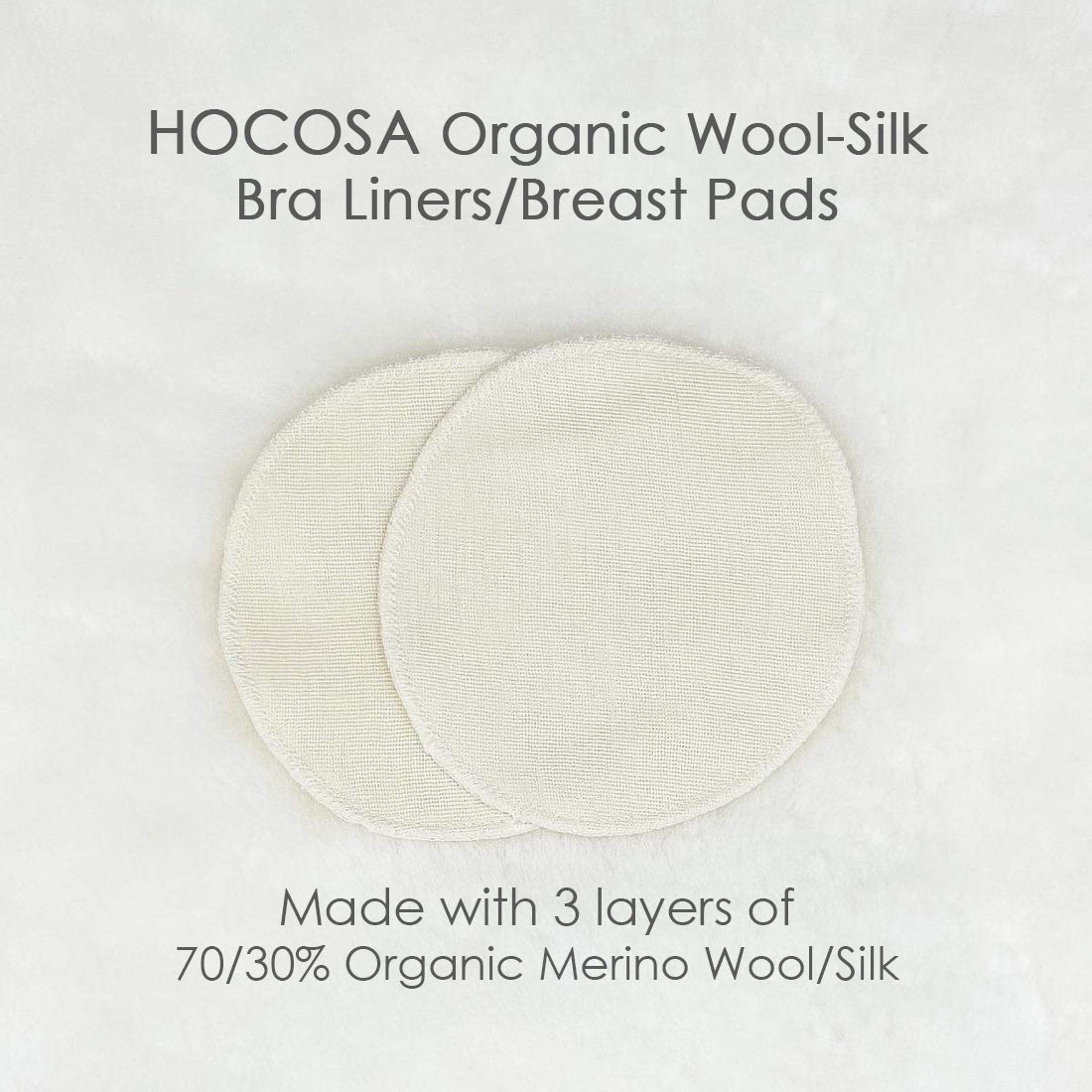 HOCOSA Wool-Silk Bra Liners