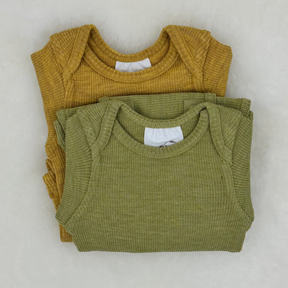 ManyMonths® Natural Woollies Body/Shirt Long Sleeve - NEW Colors!