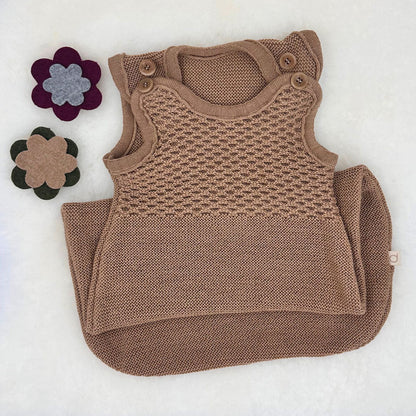 OUTLET DISANA Organic Merino Wool Sleeveless Sleeping Bag for Baby