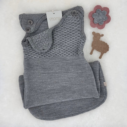 DISANA Organic Merino Wool Sleeveless Sleeping Bag for Baby