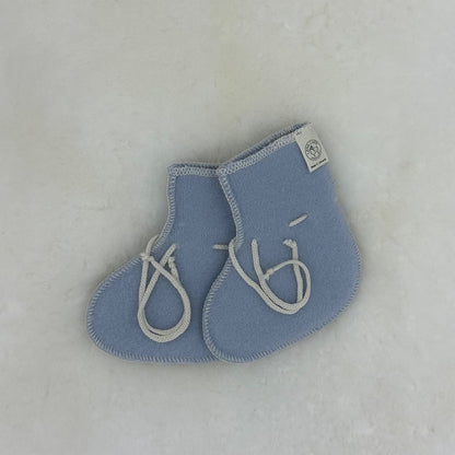 LANACare Baby Booties in Organic Merino Wool