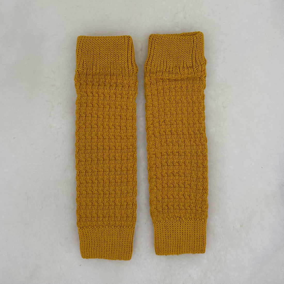 GRÖDO Organic Wool Leg-Warmers for Women/Children