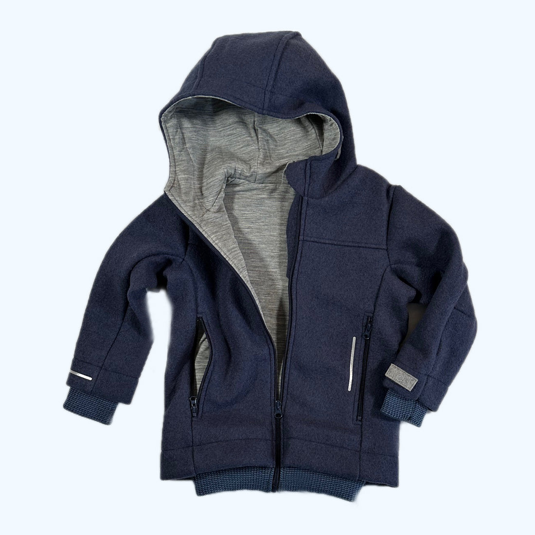 DISANA Kids Boiled Wool Outdoor Jacket
