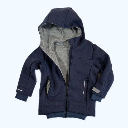 DISANA Kids Boiled Wool Outdoor Jacket