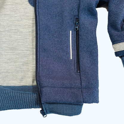 DISANA Kids Boiled Wool Outdoor Jacket