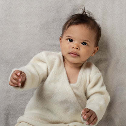 OUTLET LANACare Baby Sweater in Organic Merino Wool