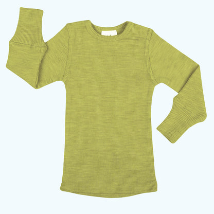 ManyMonths® Merino Wool Kids Long Sleeve Shirt 3-13 yr - NEW COLORS!
