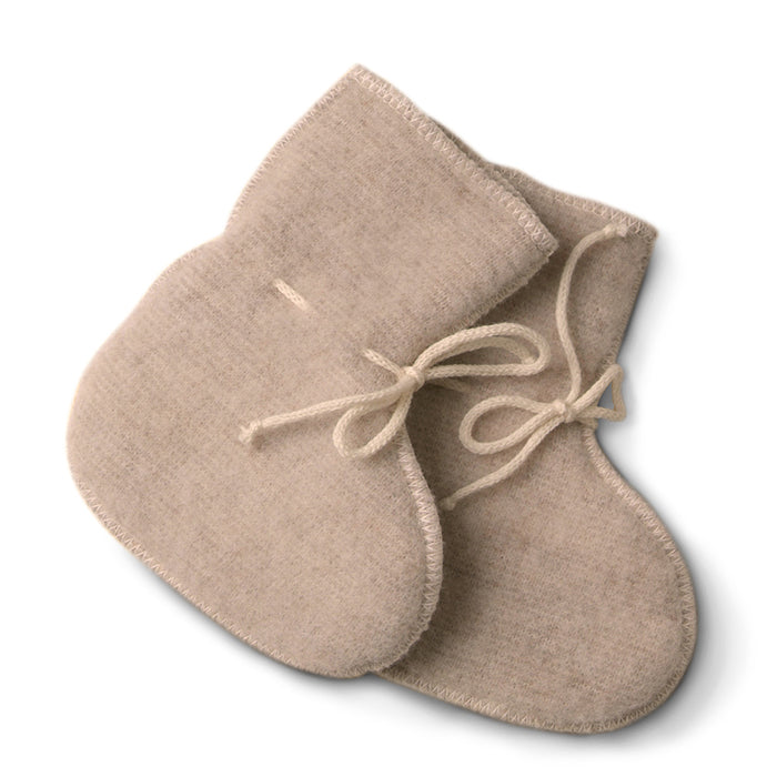 LANACare Baby Booties in Organic Merino Wool