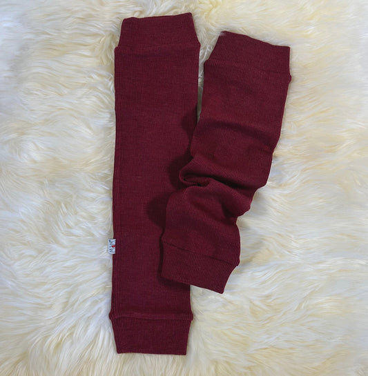OUTLET ManyMonths/MaM® Merino Wool Leg-Warmers for Teens and Adults