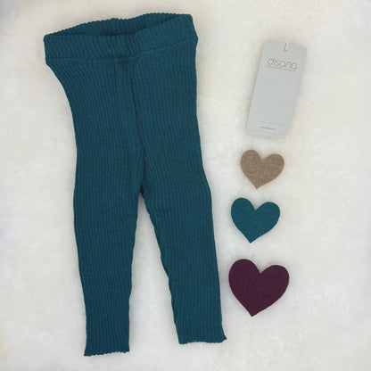 DISANA Organic Merino Wool Leggings for Babies & Kids