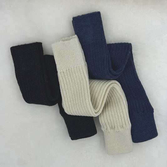 GRÖDO Organic Wool Thigh-Length Leg-Warmers